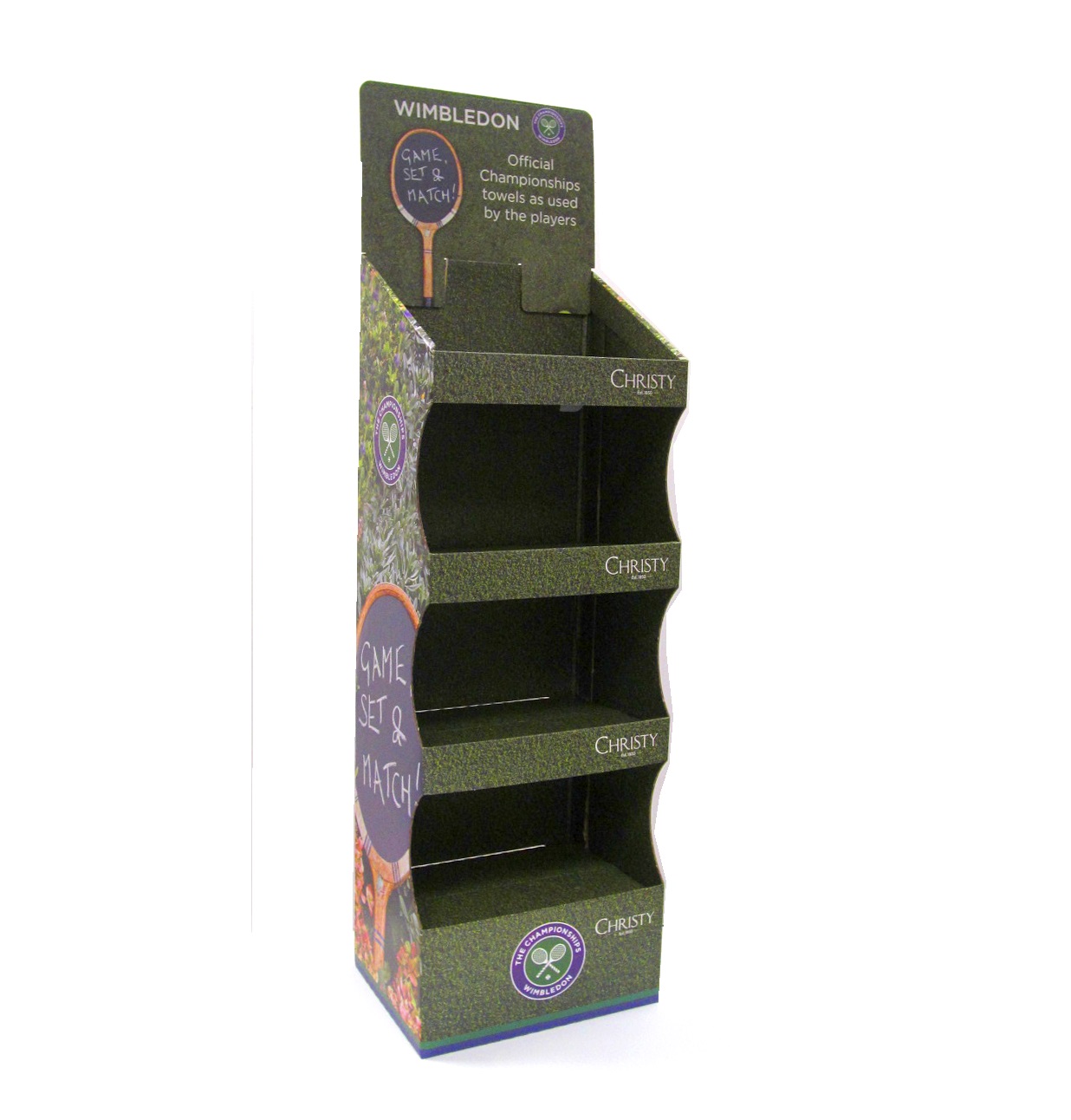Bespoke Cardboard Freestanding display units (FSDUs) WWW